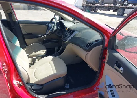 2016 Hyundai Accent Se z USA, uszkodzony, nr VIN KMHCT4AE3GU975631